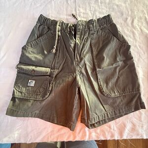 Khaki Women's Cargo Shorts